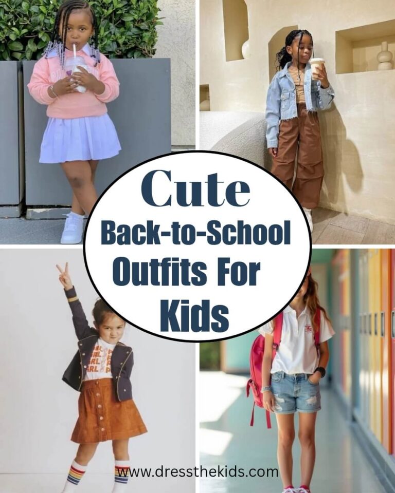 Cute Back-to-School Outfits for Kids